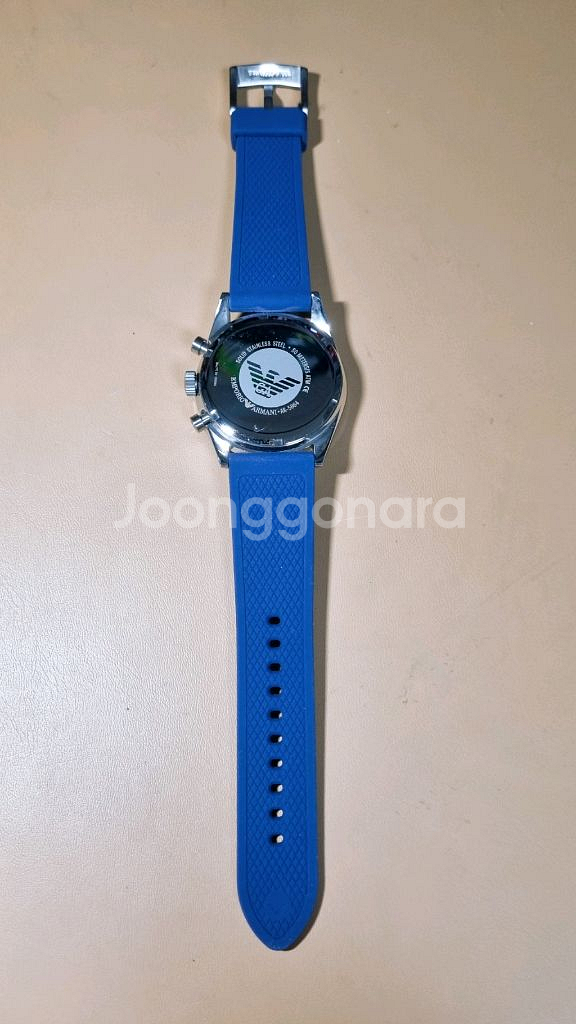 엠포리오아르마니 시계 남성용 알마니시계 크로노그래프--4