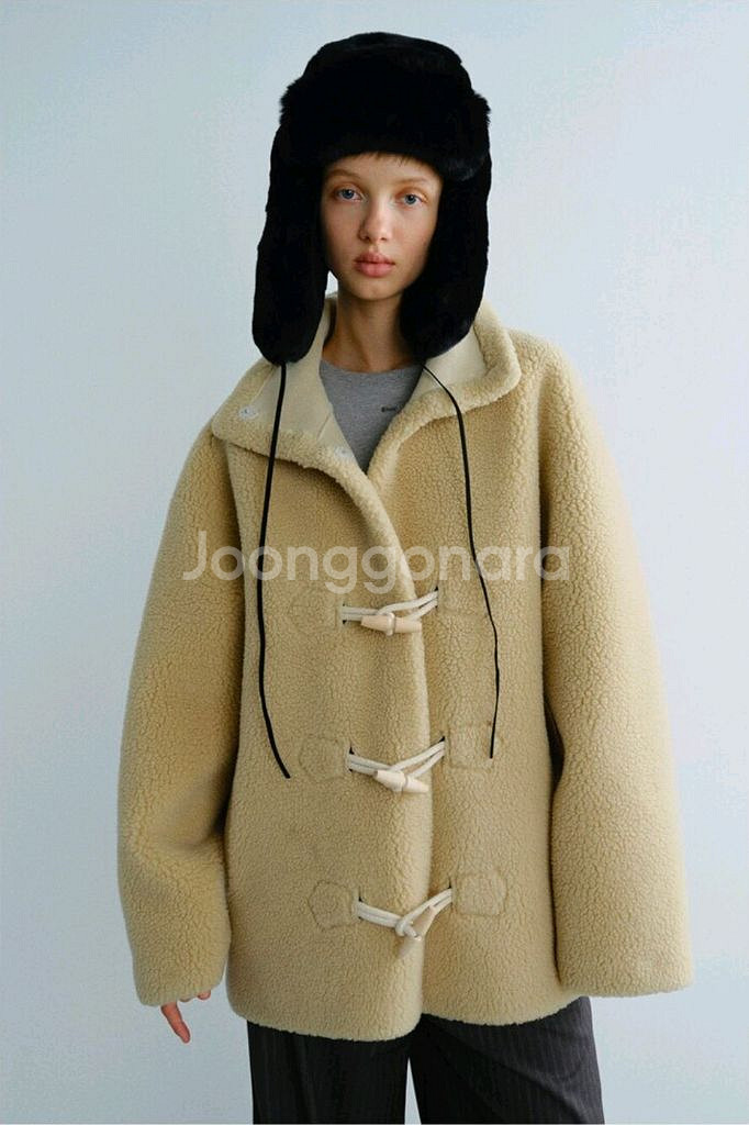 엔오르 리버서블 무스탕 뽀글이--2