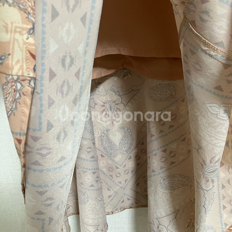 써스데이아일랜드 패턴 롱 원피스--7