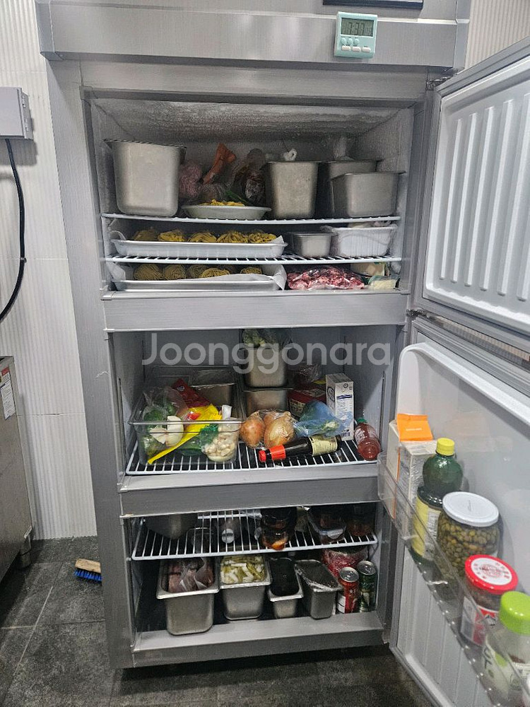 우성 업소용 냉장고 3단 35박스--2