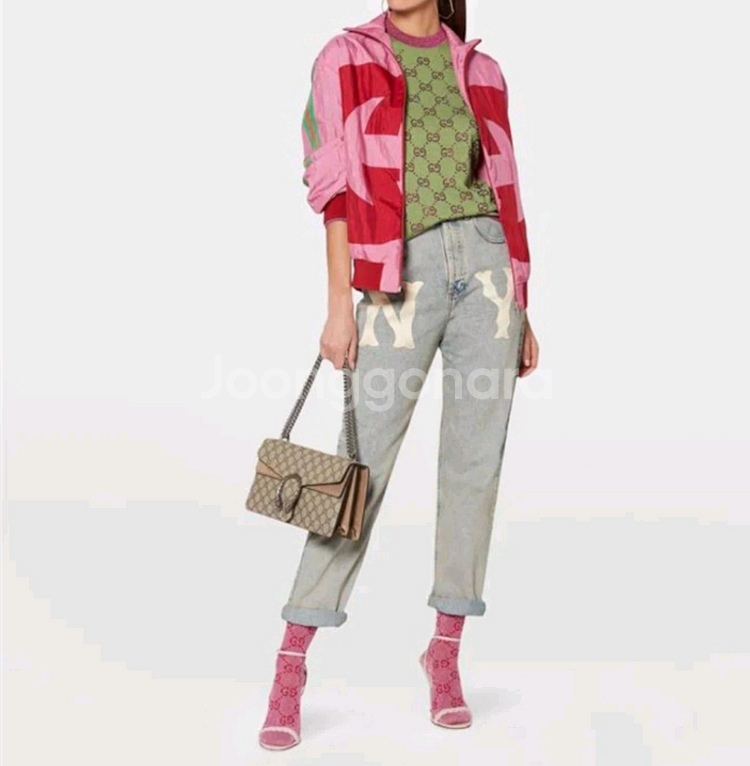 구찌 GG 양말 새상품 정품--4