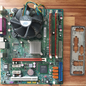 ECS G41T-M6 메인보드 + E7500 + 램 4GB 세트