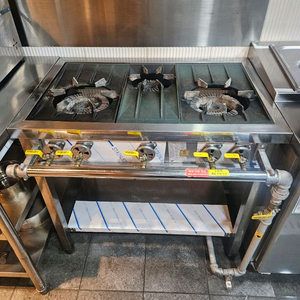 업소용 3구 가스레인지 900