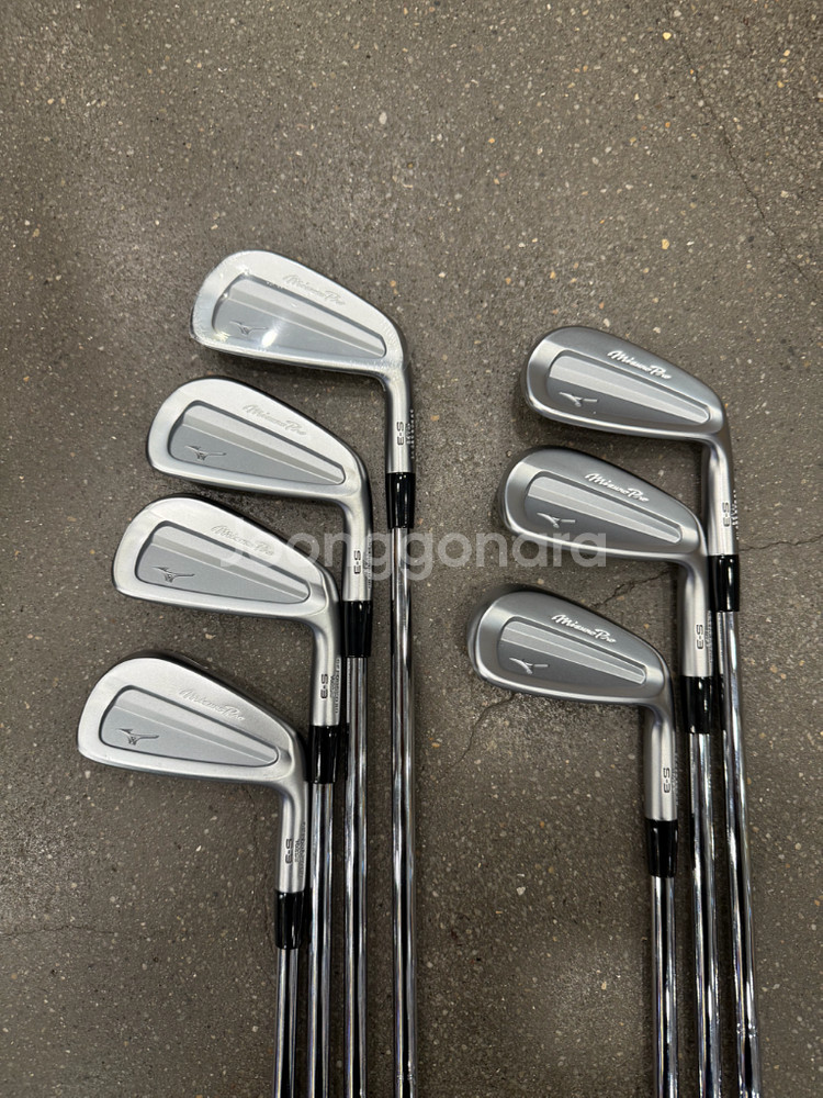 미즈노프로 S-3 모두스105S 7아이언 1회사용 특A급 팝니다.--4