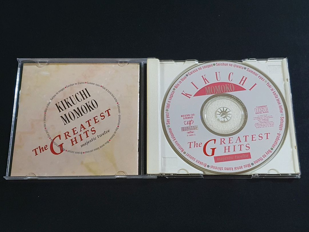 일본 시티팝 키쿠치 모모코 베스트 앨범 Greatest Hits 음반 이미지