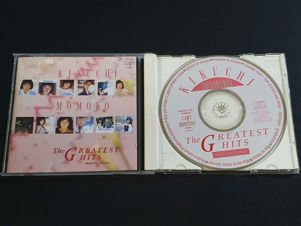 일본 시티팝 키쿠치 모모코 베스트 앨범 Greatest Hits 음반 이미지
