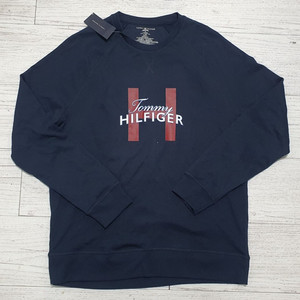 타미힐피거 맨투맨티셔츠 L 새상품 정품 무료배송 네고불