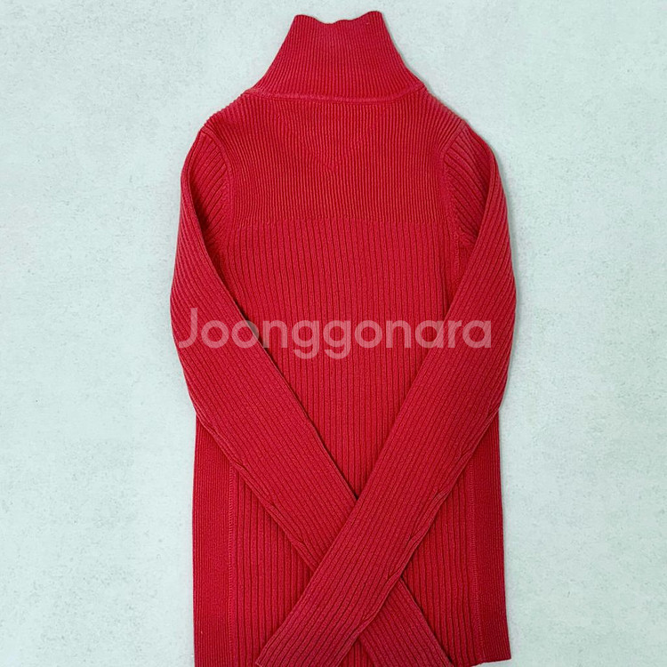 가격제안환영 급처 쿨거시네고)정품) 타미힐피거 니트집업 골지 타미 S--2