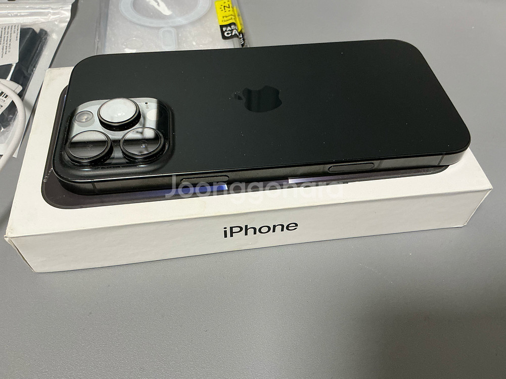 (네고X)아이폰 16 프로맥스 512GB 블랙 자급제 풀박스 + a--3