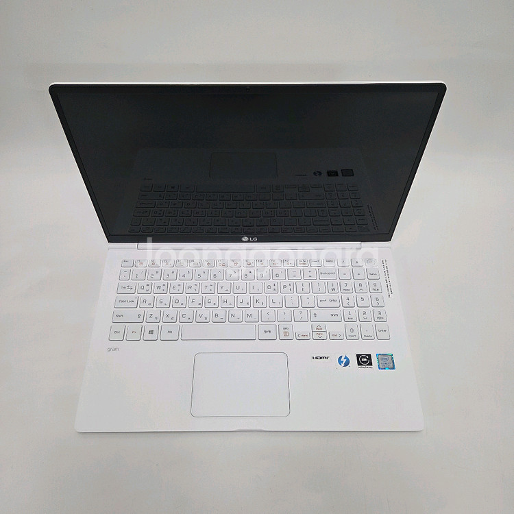 엘지 중고 노트북 i7 화이트 그램 1kg/16G--2