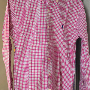 폴로 체크 셔츠 M