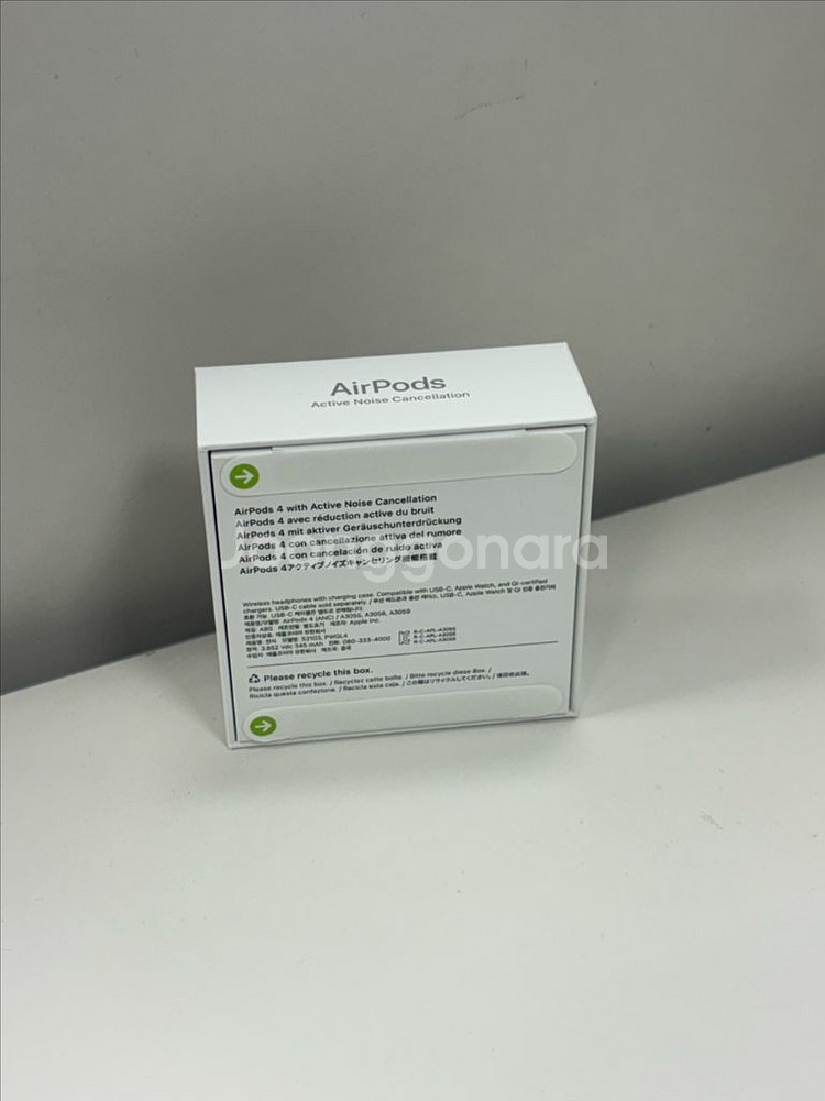 에어팟4 노이즈캔슬링 미개봉세제품--2