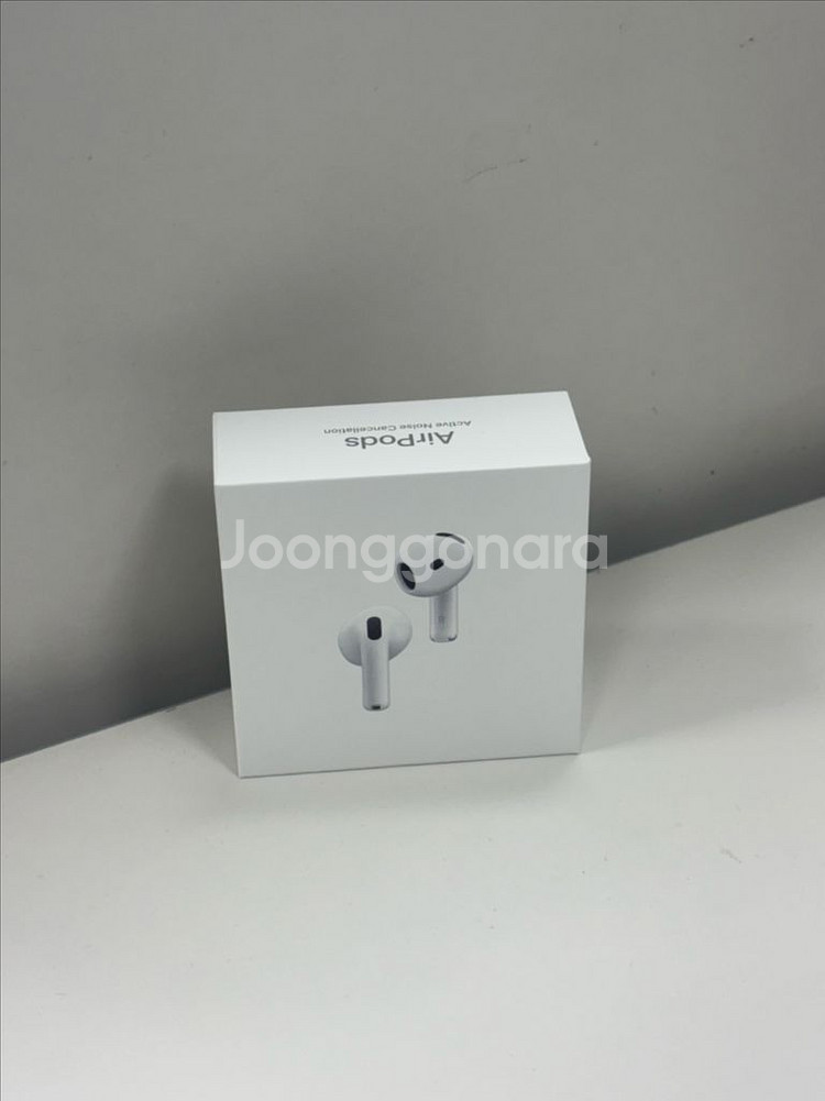 에어팟4 노이즈캔슬링 미개봉세제품--0