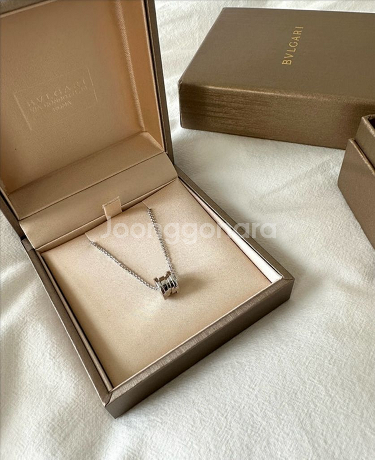 s급 불가리 목걸이 비제로원 미니실버--0