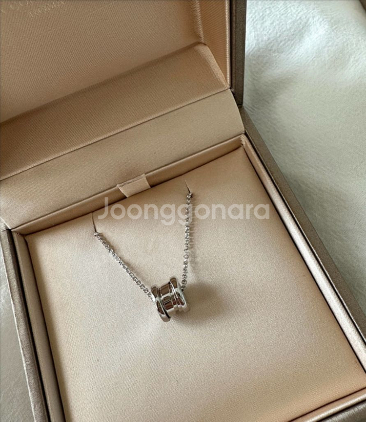 s급 불가리 목걸이 비제로원 미니실버--1