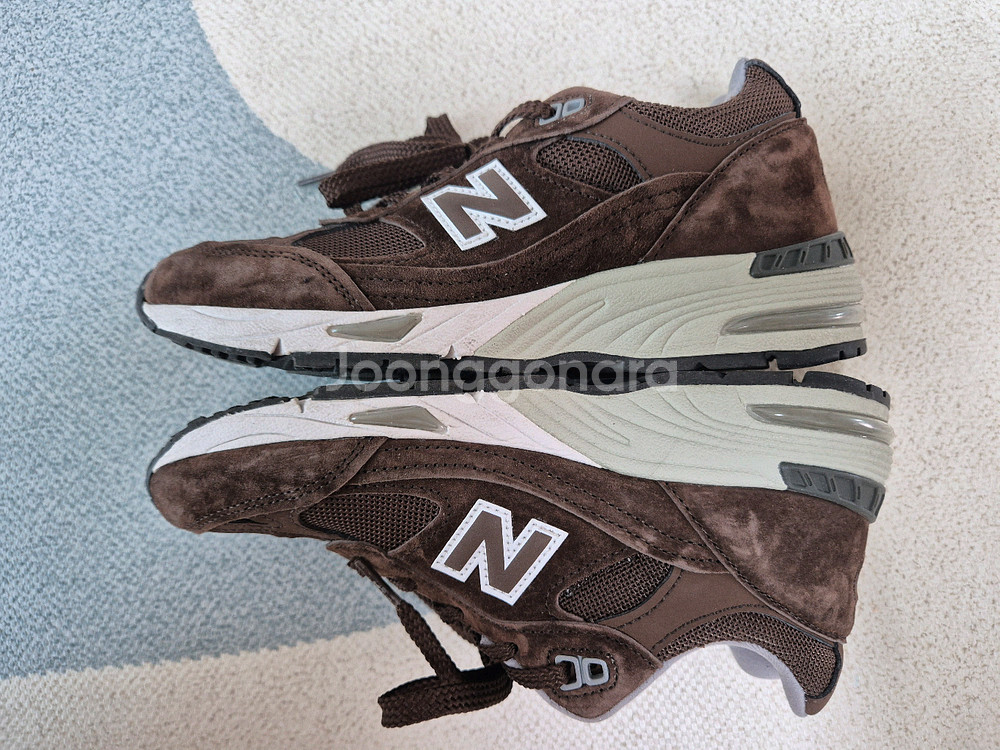 뉴발란스 991 메이드 인 UK 모카 브라운 (W991BGW) 230--1