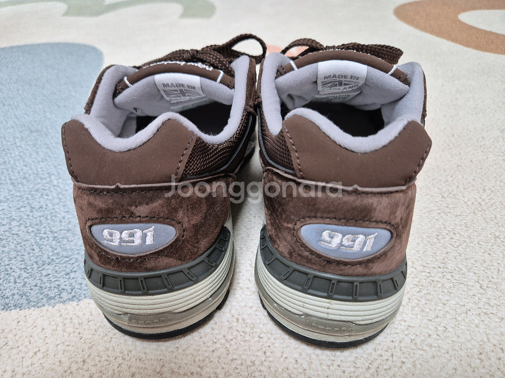 뉴발란스 991 메이드 인 UK 모카 브라운 (W991BGW) 230--4