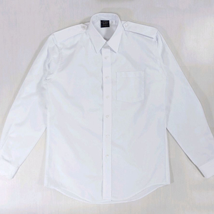 미해군 화이트 셔츠 15-34