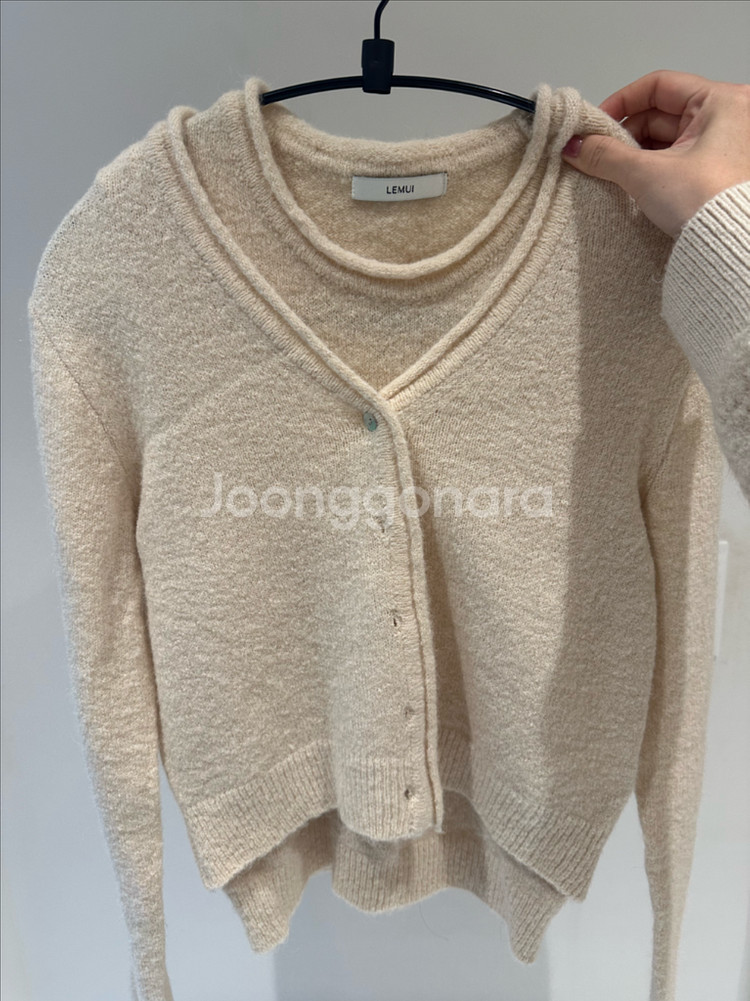 르뮈 클라우디 니트 셋업 (택만 제거)--0