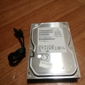 두개 도시바 히다치500기가 500G 하드디스크 HDD sata케이블포함
