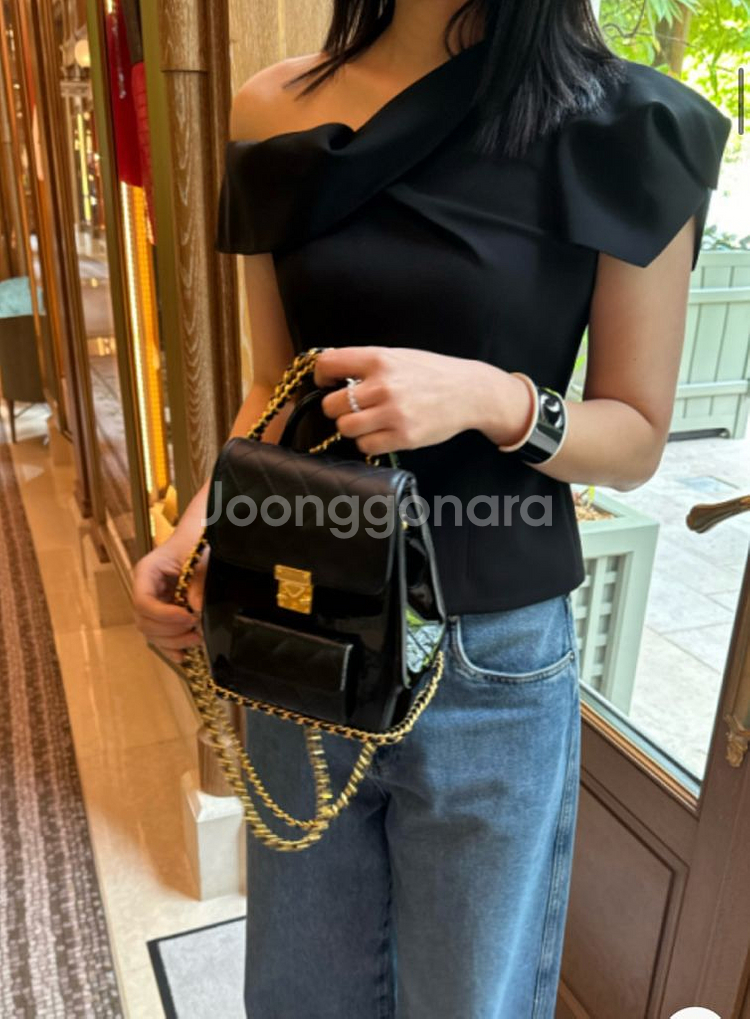 마이아이코 오드리 금장 백팩--2