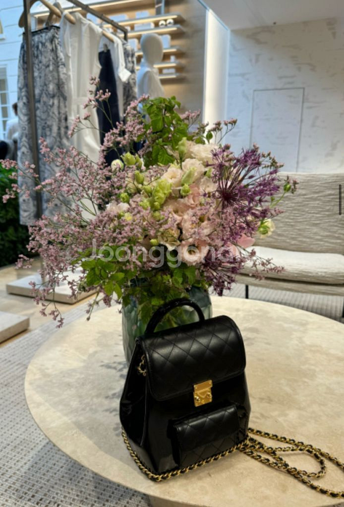 마이아이코 오드리 금장 백팩--4