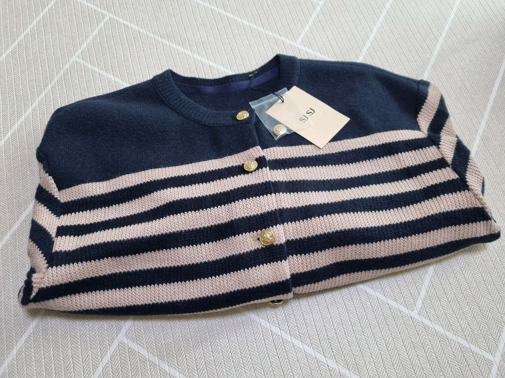 SJSJ 스트라이프 가디건 76--2