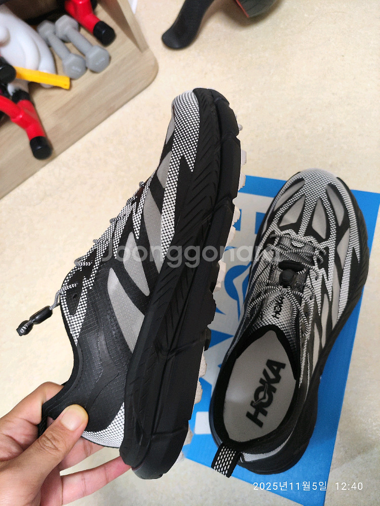 (270)호카 마파테 스피드 4 라이트 TS 블랙--4
