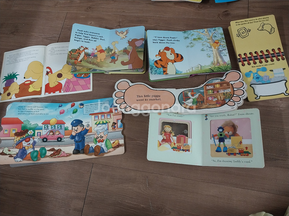 스팟 이중언어책 18권 + cd + 서비스 책--2