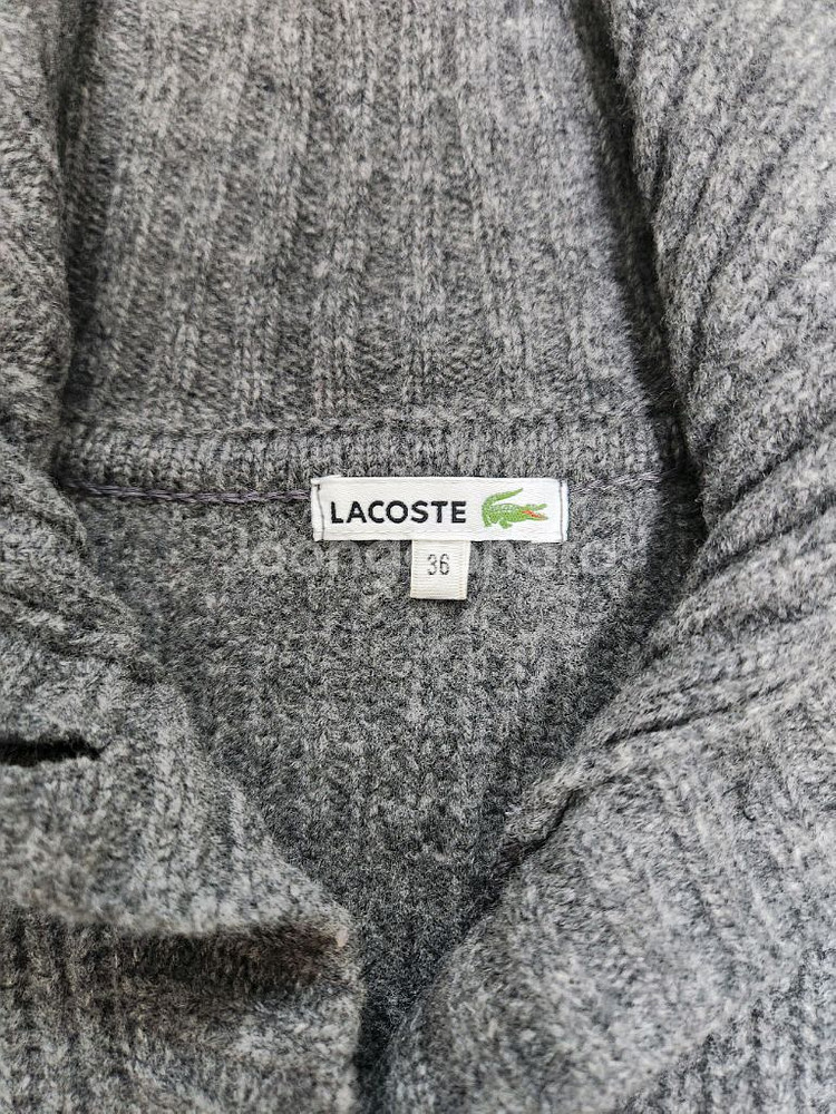 [90]라코스테 여성 모헤어 가디건--1