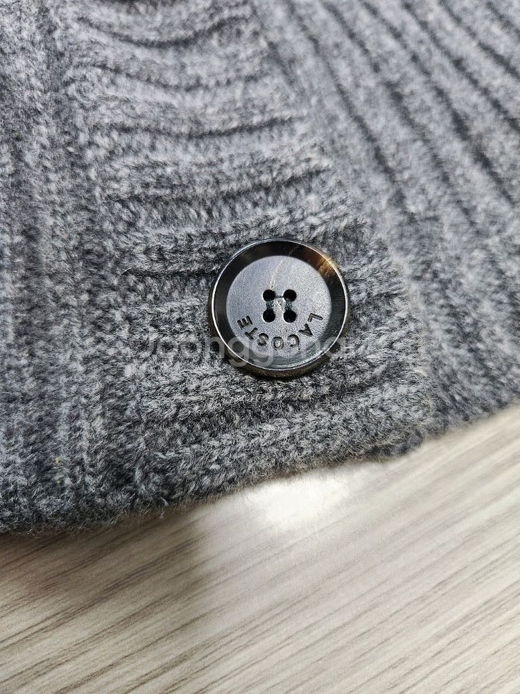 [90]라코스테 여성 모헤어 가디건--4