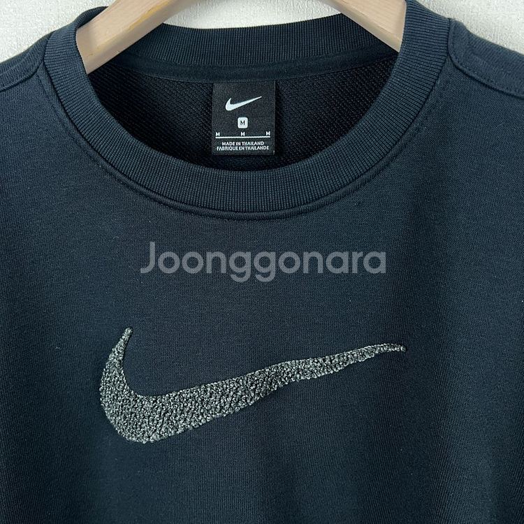 나이키 여성 드라이핏 GET FIT 스우시 크루 맨투맨 M--4