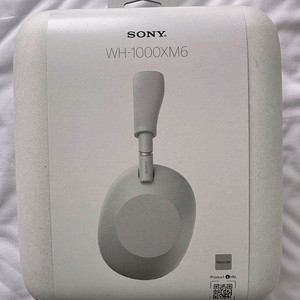 소니 WH-1000 XM6 블루투스 헤드폰 미드나잇 실버 미개봉 신품 팝니다