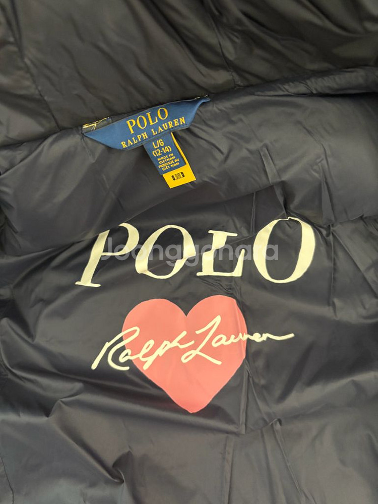 폴로 랄프로렌 키즈 롱패딩 여아라지사이즈--2