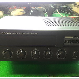 인터엠 소형 PA 믹싱 앰프 1대