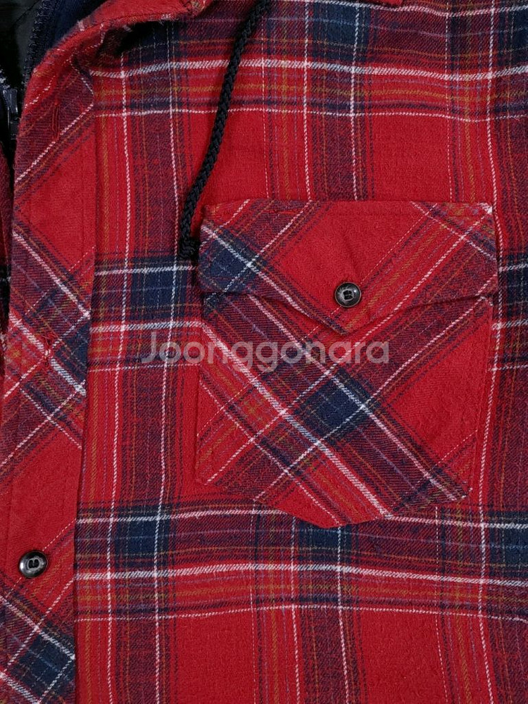 다코타 후드 셔츠자켓 M--2