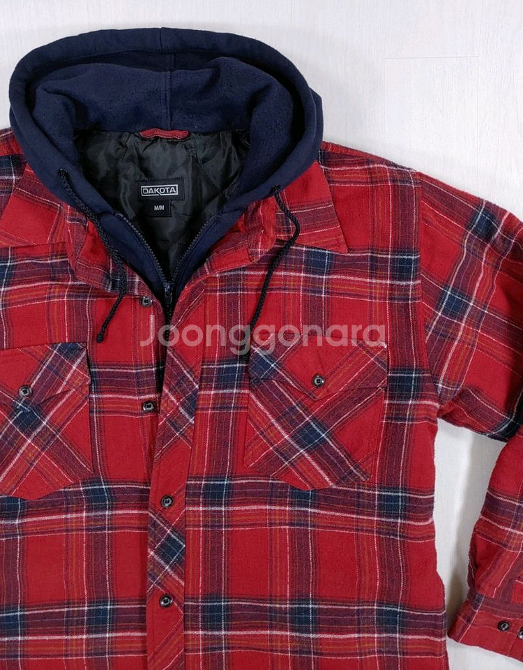 다코타 후드 셔츠자켓 M--1