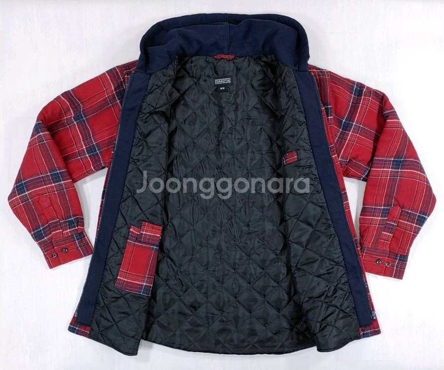 다코타 후드 셔츠자켓 M--7