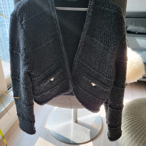 한섬팸셀 랑방 숏 트위드자켓 새상품 55