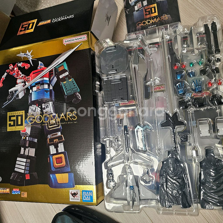 반다이 초합금혼 갓마즈( 고드마르스)50주년 기념 피규어--0