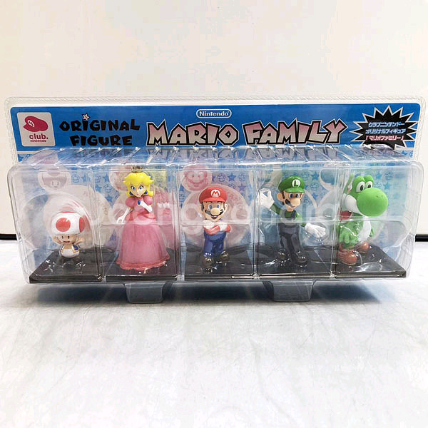 슈퍼마리오 닌텐도 정품 피규어 세트 (미개봉) 5개 일괄 판매--0