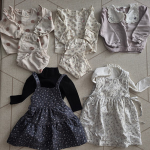 슈슈앤크라 밍크뮤 24m 여아옷 일괄