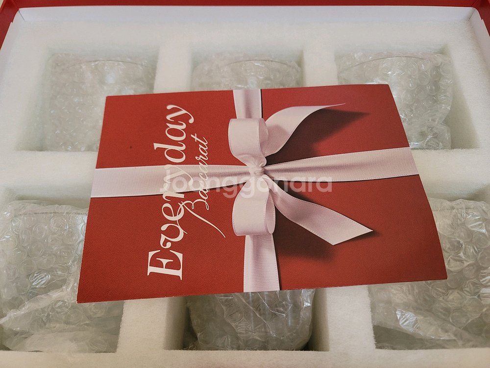 바카랏(Baccarat) 에브리데이 클래식 컬렉션 미사용 판매--2