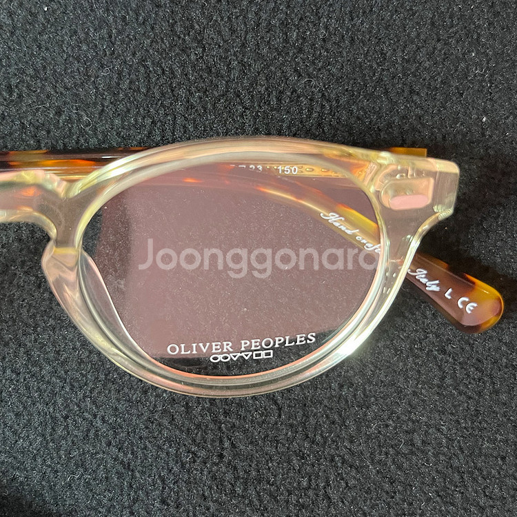 올리버 피플스 그레고리팩 투명+톨토이즈 47사이즈--2