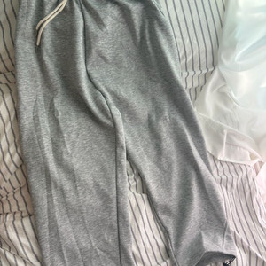 남자 트레이닝 스웨트 팬츠 뒷절개(그레이)