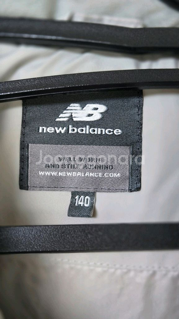 뉴발란스 키즈 롱패딩 연그레이 140--2