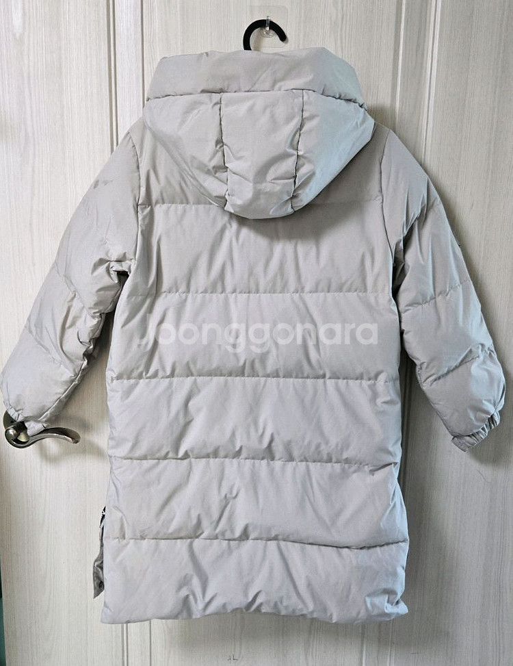 뉴발란스 키즈 롱패딩 연그레이 140--9