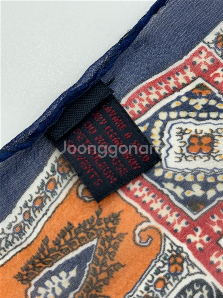 에트로 실크 숄 머플러--7