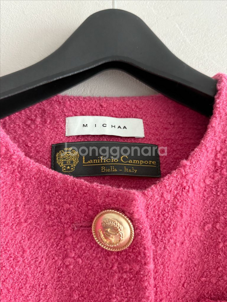 미샤 트위드 자켓--2