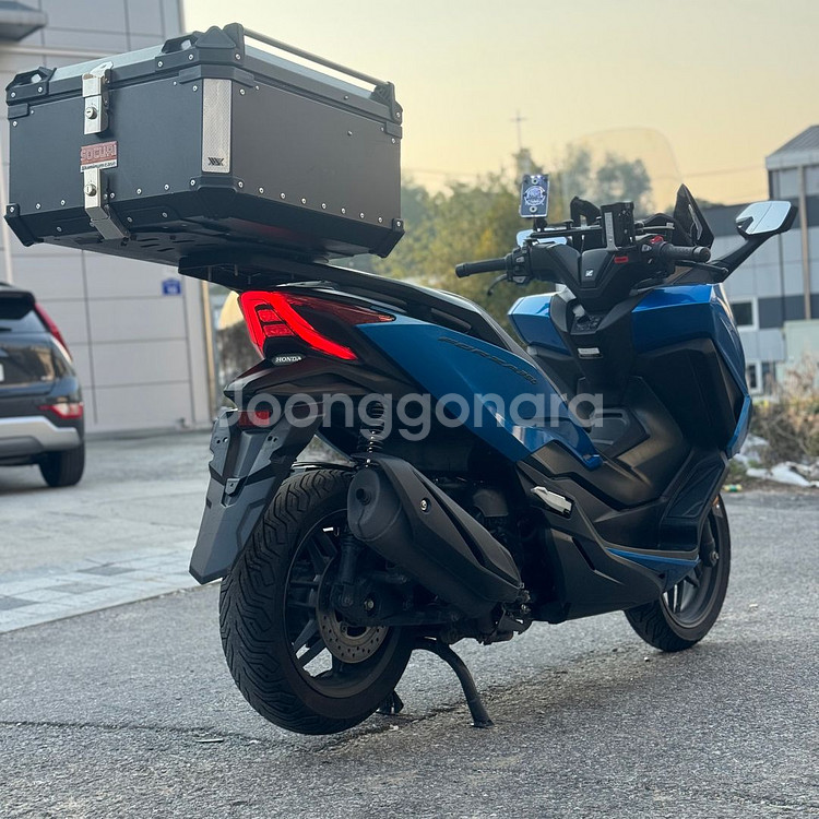 혼다 포르자350 24년식 2만5천km 배달셋팅 바이크 판매합니다--2